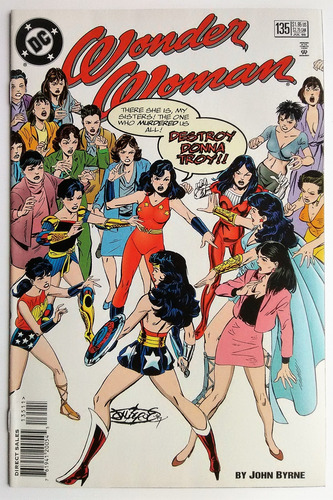 Wonder Woman 135 Dc Comics 1998 Flash  Demon John Byrne