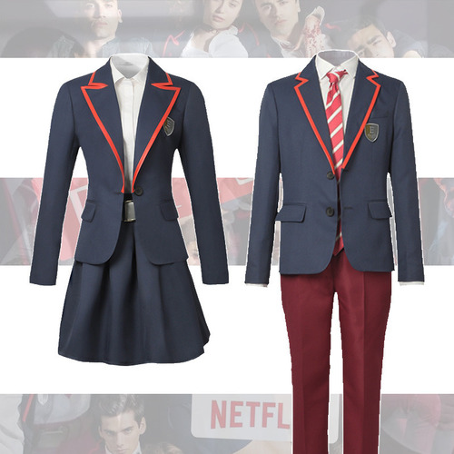 Disfraz Elite Season De Nadia Para Cosplay, Uniforme Escolar