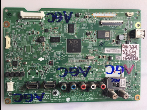 Main Board Para Tv LG 32lm3400