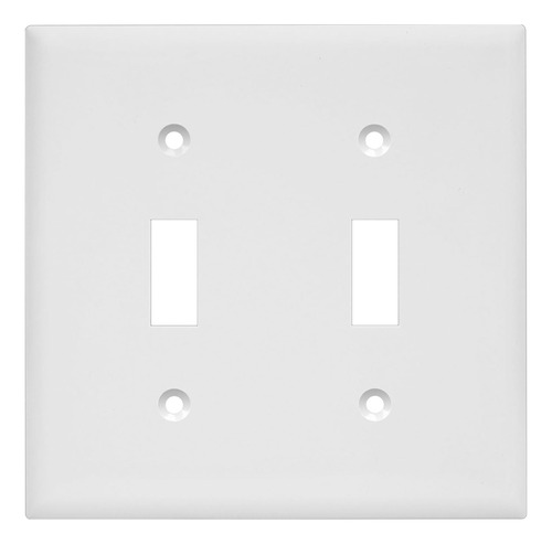 Enerlites - Placa De Pared Para Interruptor De Luz 2 Bandas