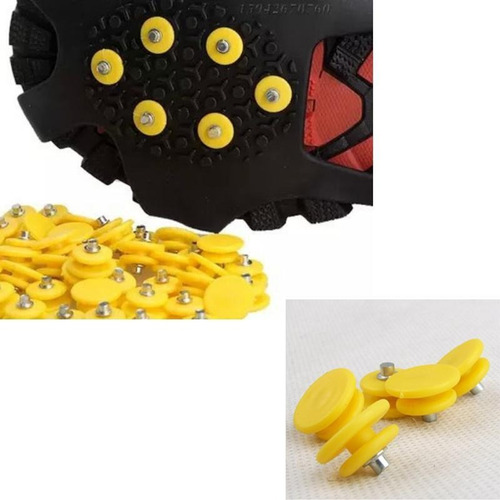 20x Agarres Duraderos Pinza Grapas De Crampones Para Nieve Y