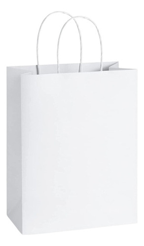 Bolsas De Papel Blancas (n8 45x48x15, X50 Unidades)