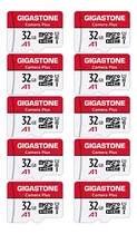 Comprar Gigastone 32 Gb Tarjeta De Memoria Micro Sd, Paquete De 10, Camera Plus, Compatible Con Nintendo Switch, Alta Velocidad 90 Mb\u002Fs, Grabación De Video Full Hd, Micro Sdhc Uhs-i A1 Class 10