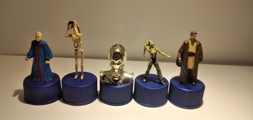 Coleção Star Wars Kit 5 Tampinhas Cod 45 (Usado)