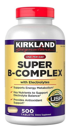 Super B Complex Kirkland X 500