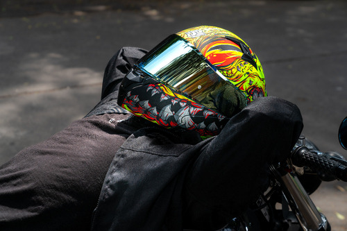 Hax Helmets. Casco Para Moto. Dot + Ece 06. Amatista Mutant