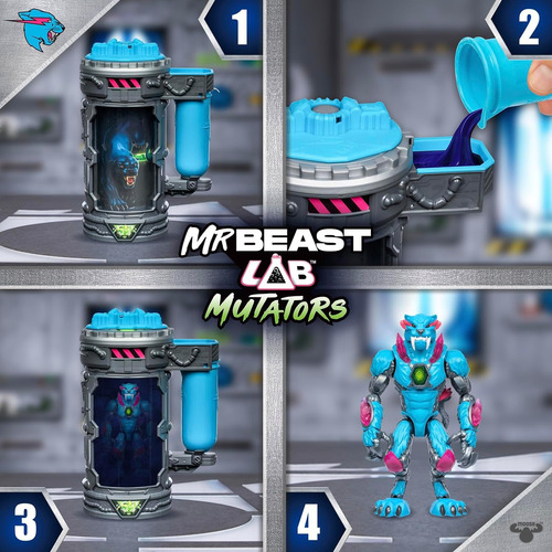 Mrbeast Lab Mutators Camara De Mutación Iconic Panther / B