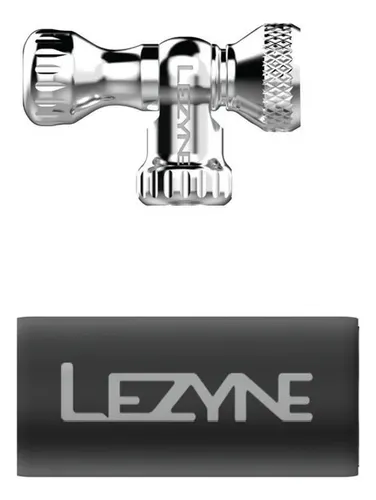 Lezyne Control Drive Co2 16g Inflador Para Bicicleta Color Plateado