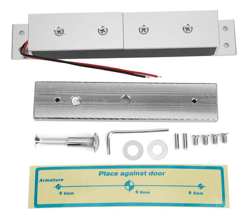 Cerradura Magnetica 617.3 Lbs 12 V Oculta Borde Accesorio