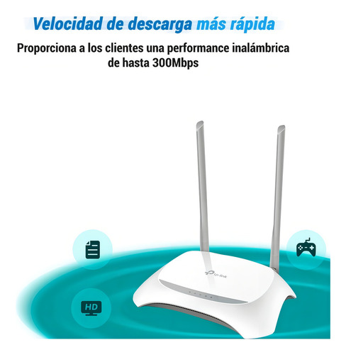 Router Tp-link Tl-wr850n 300mbps Agile Confg.2.0