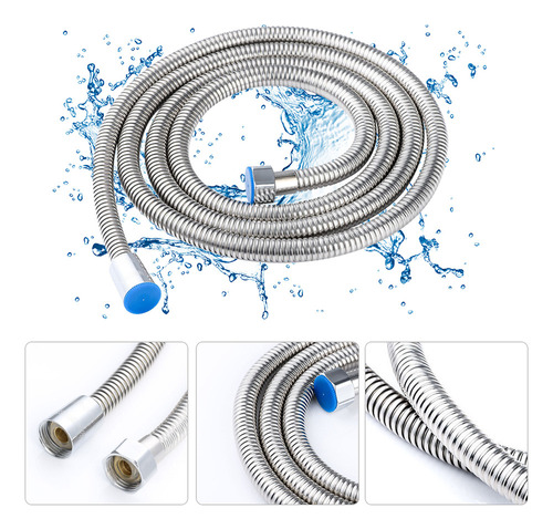 // Manguera De Ducha De Acero Inoxidable De 3 M Para Baño