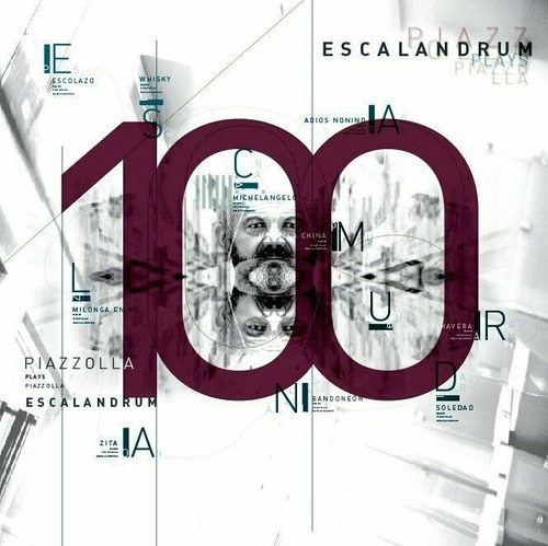 Escalandrum 100 Plays Piazzolla Vinilo Doble Nuevo 