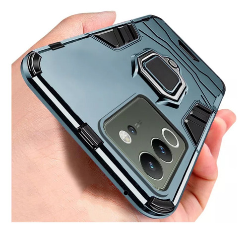 Funda Rígida Protectora Con Forma De Anillo Para Vivo V30 Li