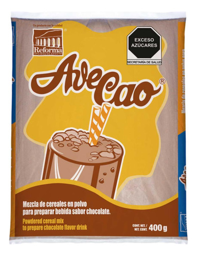Avecao (avena Con Cacao) 400g ( 2 Pzas)