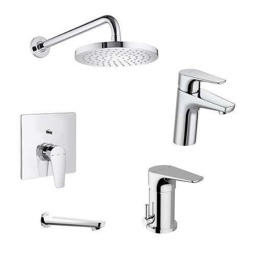 Griferia Roca Atlas Monocomando Ducha Lavatorio Bidet Cs9026