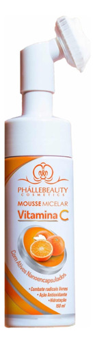 Mousse Micelar De Limpeza Facial Vitamina C Phállebeauty