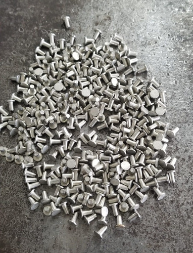 Remache Hierro Estañado Nº5 (2.5x5mm)golpe Macizo X 250 Unid