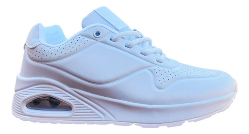 Zapatillas Blanca Mujer Air Running Deportivas - 7106