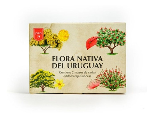 Juego De Cartas Flora Nativa Del Uruguay - Pika - Qbs