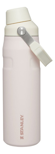 Termo Stanley Botella Flujo Rápido Rose Quartz Glimmer 709ml Rosa Claro
