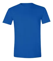 Comprar Playera Caballero Azul Rey Hombre Algodón Gildan 64000