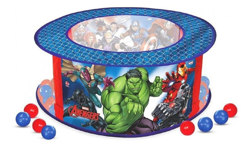 Marvel Piscina De Bolinhas Avengers Com Bolsa Lider 2298