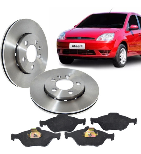 Kit Pastilha E Disco Ford Ecosport 2003 Em Diante