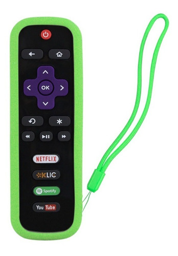 Imagen 1 de 10 de Funda Para Control Roku Tv Aparatos Express Premiere Stick