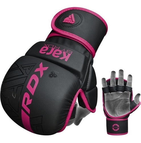 Guantes Mma Para Mujer Rosas F6 Kara Rdx Muaythai Sparring 