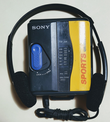 Sony Walkman Sports Radio/cassette Wm-fs393 Funcionando