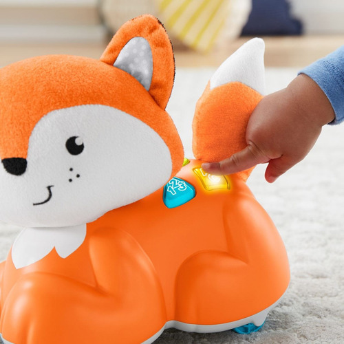 Zorrito Primeros Gateos Fisher Price Sonidos Textura Y Luces