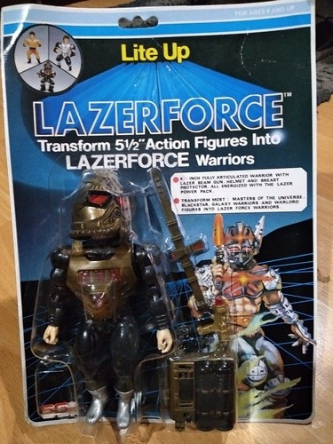 Lazerforce Figura Vintage 1985 Sungold Muscle Galaxy Motu #2