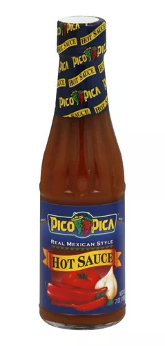 Pico Pica Mexican Hot Sauce 7 Oz (Pack of 6) by Pico Pica