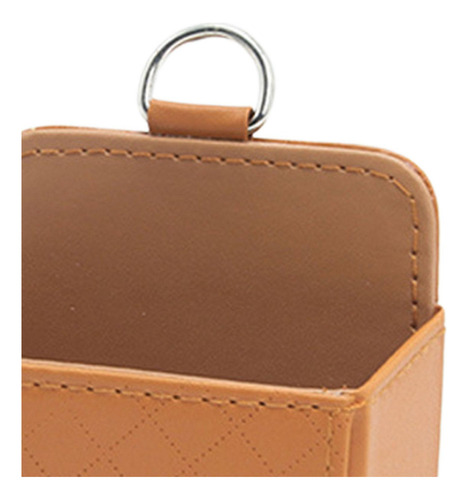 Cubo De Almacenamiento Del Vehículo Del Organizador Marrón