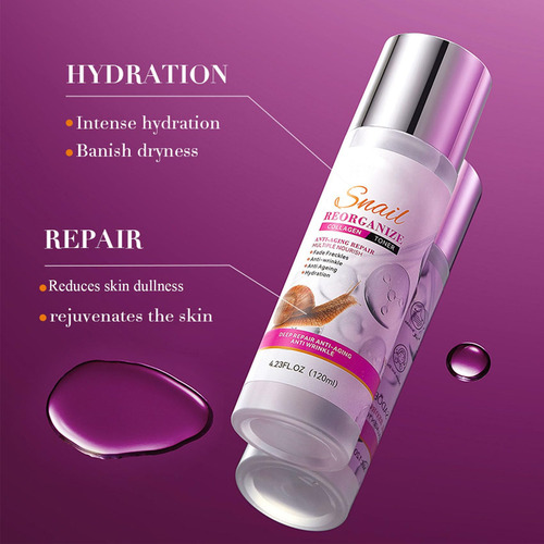 Set Para El Cuidado De La Piel Rosarden Snail Collagen, 8 Un