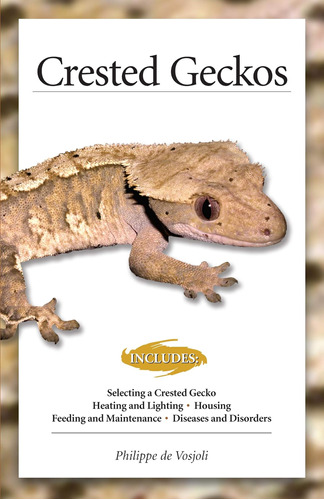 Libro Crested Geckos- Philippe De Vosjoil-inglés