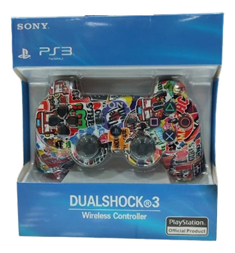 Control De Playstation 3 Ps3 Dula Shock 3 Caricaturas Urbana