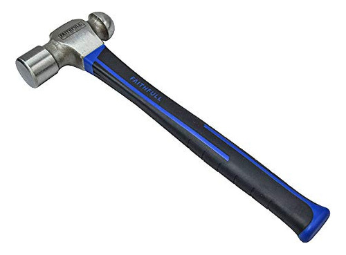 Faithfull Bph48fg Ball Pein Hammer Fibreglass Shaft 48oz