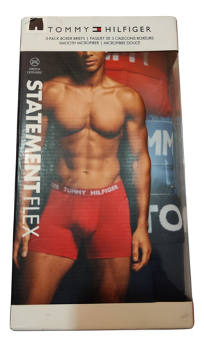 Boxer Briefs Statement Tommy Hilfiger 3 Pack Hombre Original
