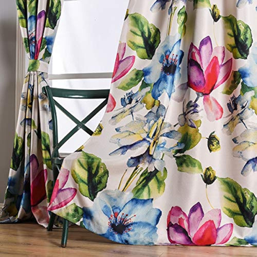 Taisier Home - Cortinas Con Estampado De Ojales 90 En El Lar