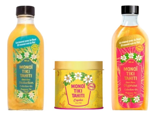 Kit Hidratación Y Cabello Radiante Monoi Tiki Tahiti