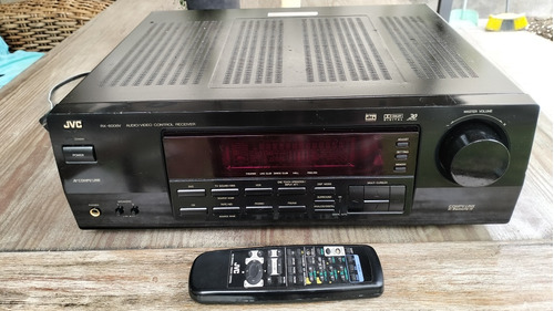 Remato Poderoso Receiver Jvc Rx-6008v Con Control Remoto