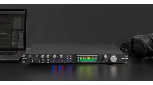 Interfaz De Audio Motu 828 28x32 Usb3 Para Mac, Windows E Io