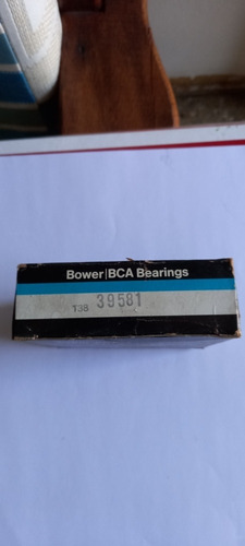 39581 Rodamiento (cono) Marca Bower