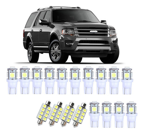 Kit De Luz Led Interior Para Chevy Silverado 1999-2006