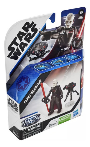Star Wars Dark Grand Inquisitor Fleet Hasbro (Usado)