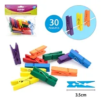 Comprar Horquillas Decoradas De Colores Para Manualidades - 30 Pzas