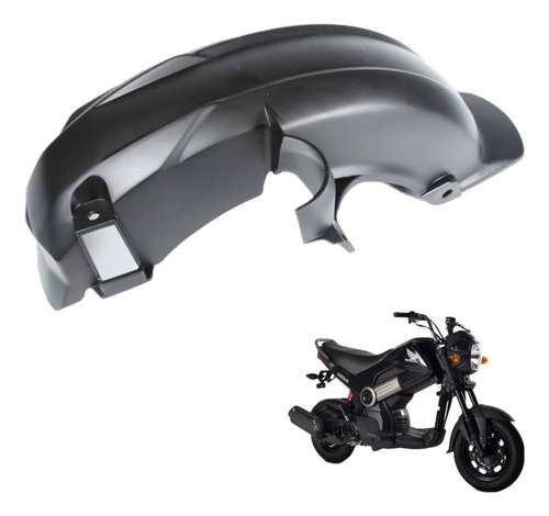 Salpicadera Trasera Moto Honda Navi 110 Lodera Negra