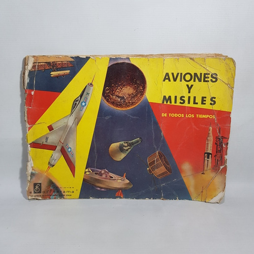 Antiguo Álbum Figuritas Aviones Y Misiles Completo Mag 61429