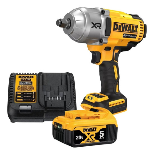 Chave De Impacto Dewalt 1/2 Bateria 20v 5ah Dcf900 Brushless